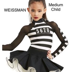 Weissman Medium Child Jailhouse Costume